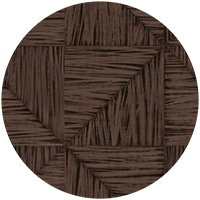 Parquet Large - Walnut Brown Wallpaper by Norman Wyatt Home