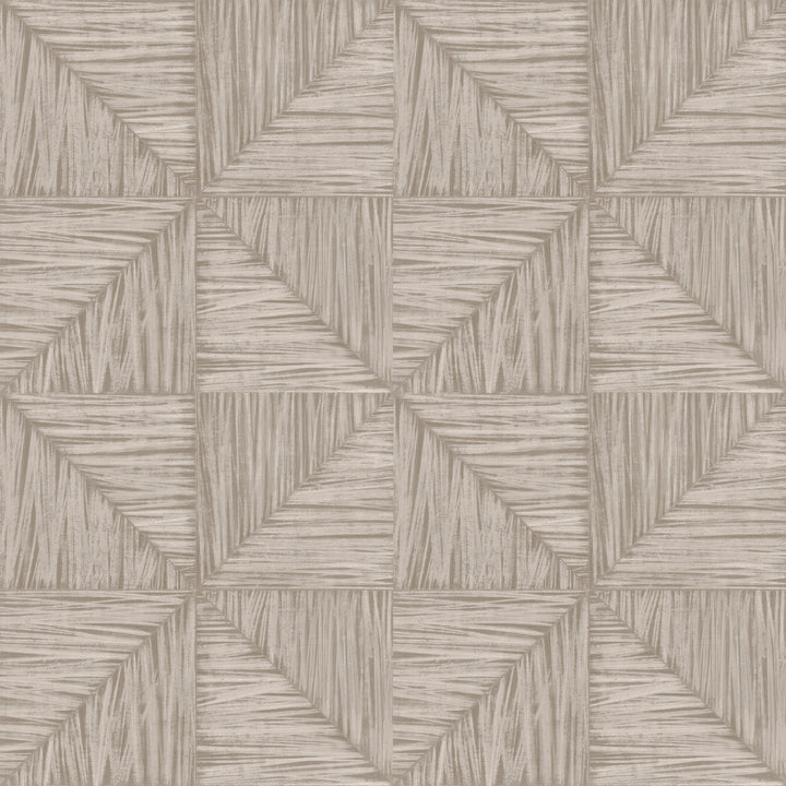 Parquet Small - Driftwood Wallpaper by Norman Wyatt Home