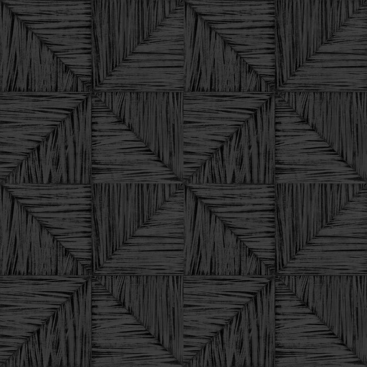 Parquet Small - Onyx Wallpaper by Norman Wyatt Home