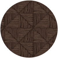 Parquet Small - Walnut Brown Wallpaper by Norman Wyatt Home