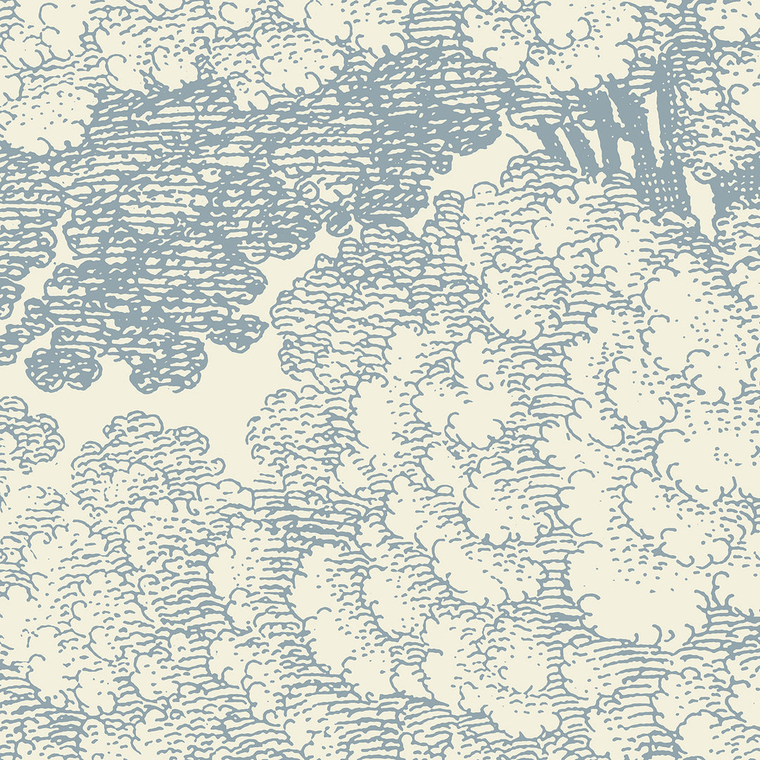 Mineral Spring Wall Mural - Pale Blue
