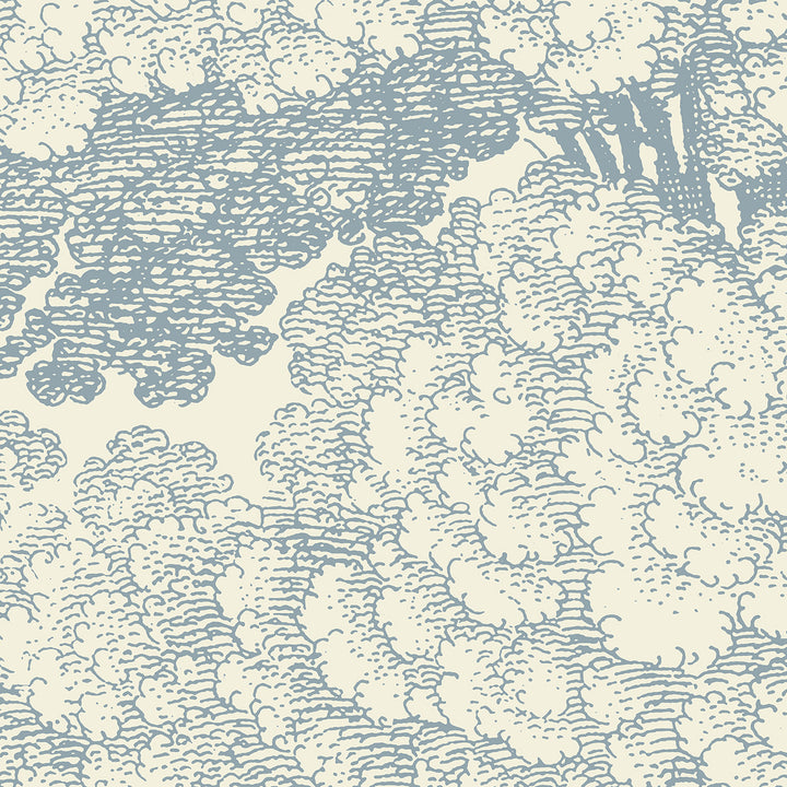 Mineral Spring Wall Mural - Pale Blue