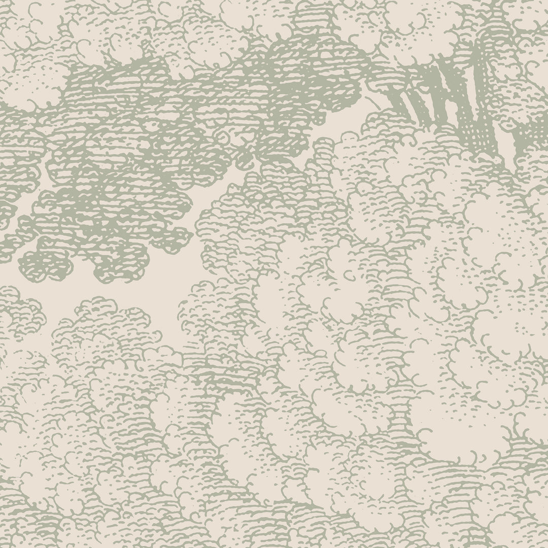 Mineral Spring Wall Mural - Parchment Sage
