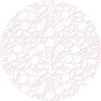 Peach Botanical - Pink Wallpaper