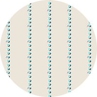 Pinstripe Umbrellas Wallpaper by Gray Malin