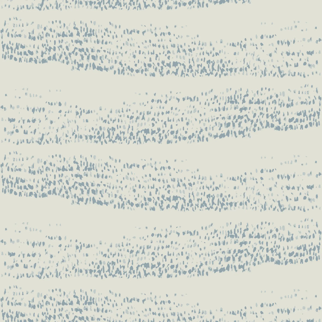 Reflections - Blue Taupe Wallpaper