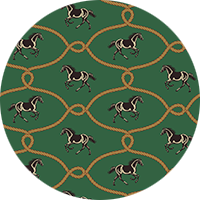 Rider's Knot - Hunt Club Green Wallpaper