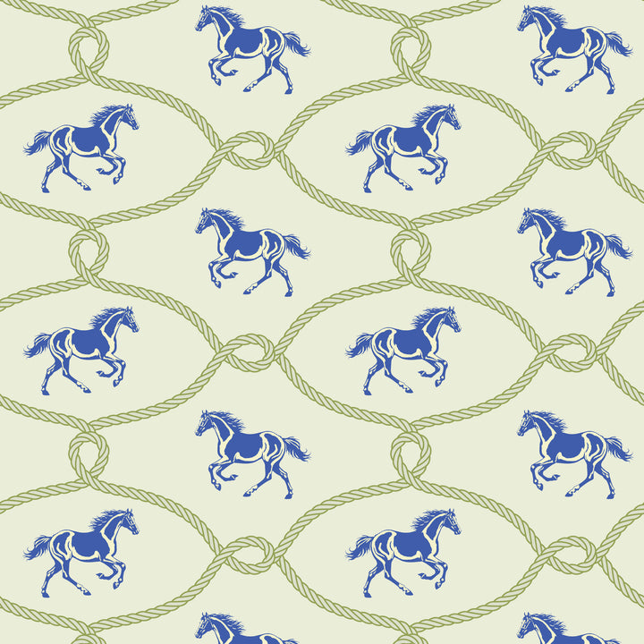 Rider's Knot - Minted Horizon Wallpaper