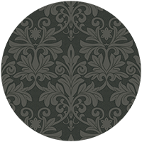 Rococo Relief - Obsidian Wallpaper