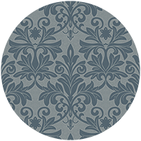 Rococo Relief - Obsidian Wallpaper