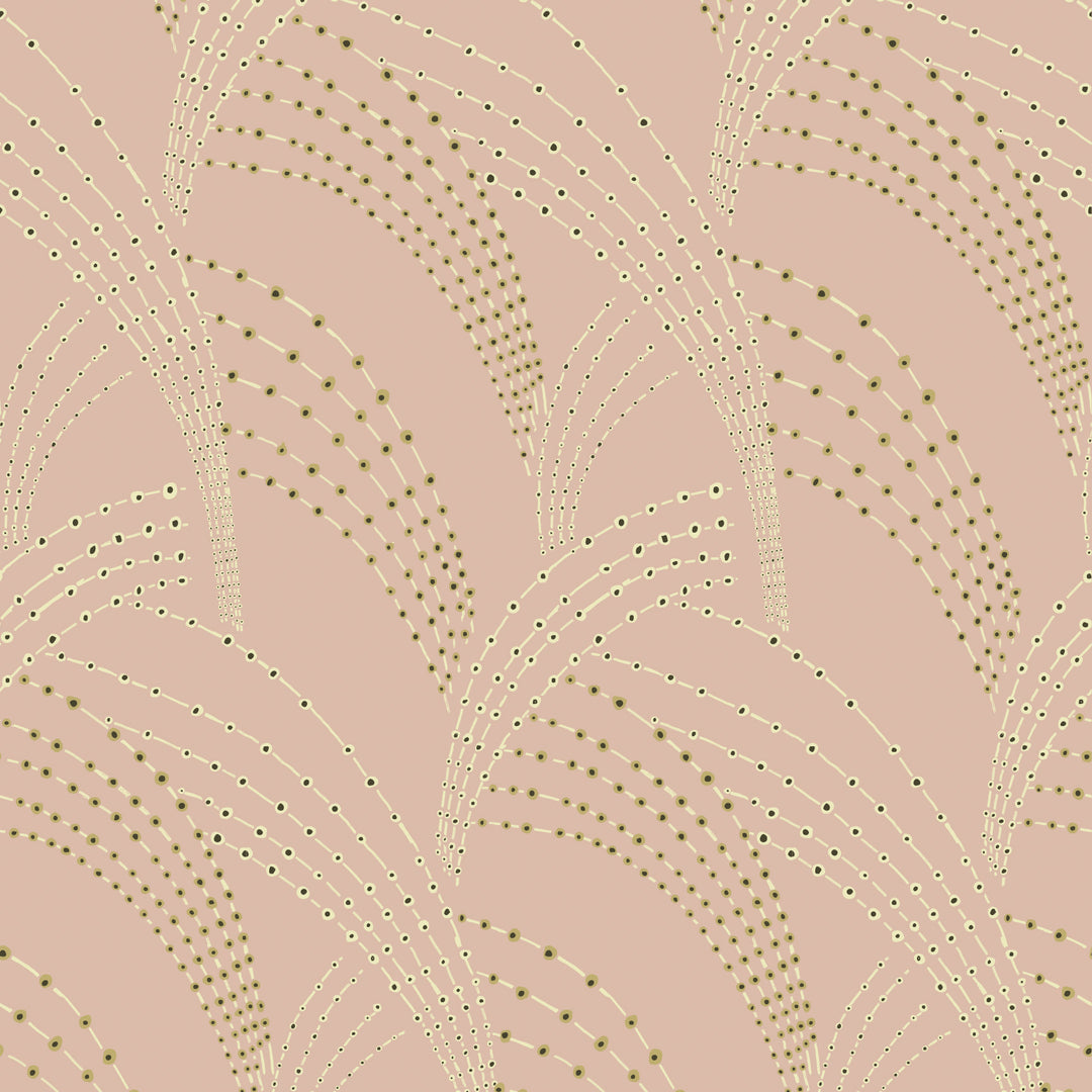 Sea Grass - Mauve Wallpaper