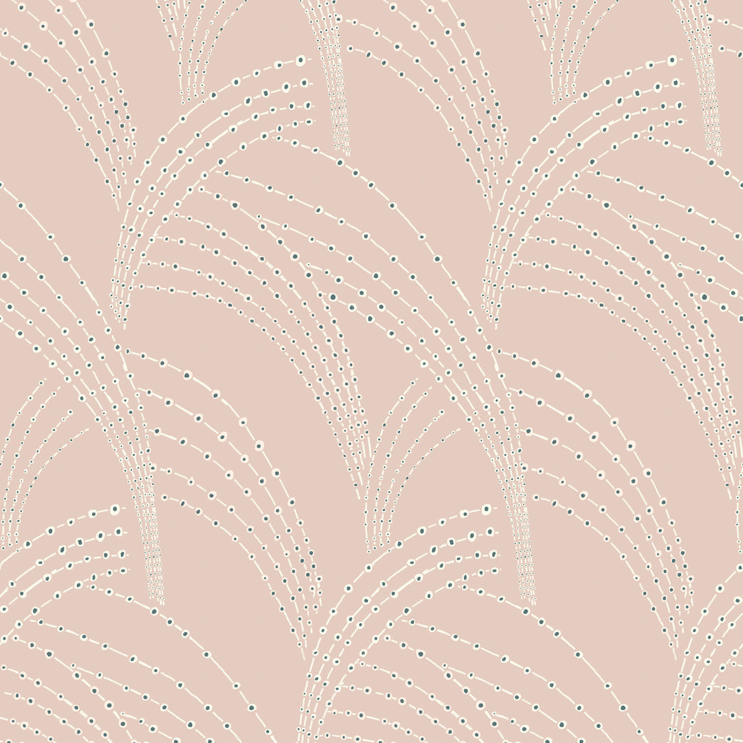 Sea Grass - Pink Wallpaper