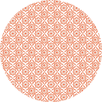 Seraphim - Orange Wallpaper by August Table