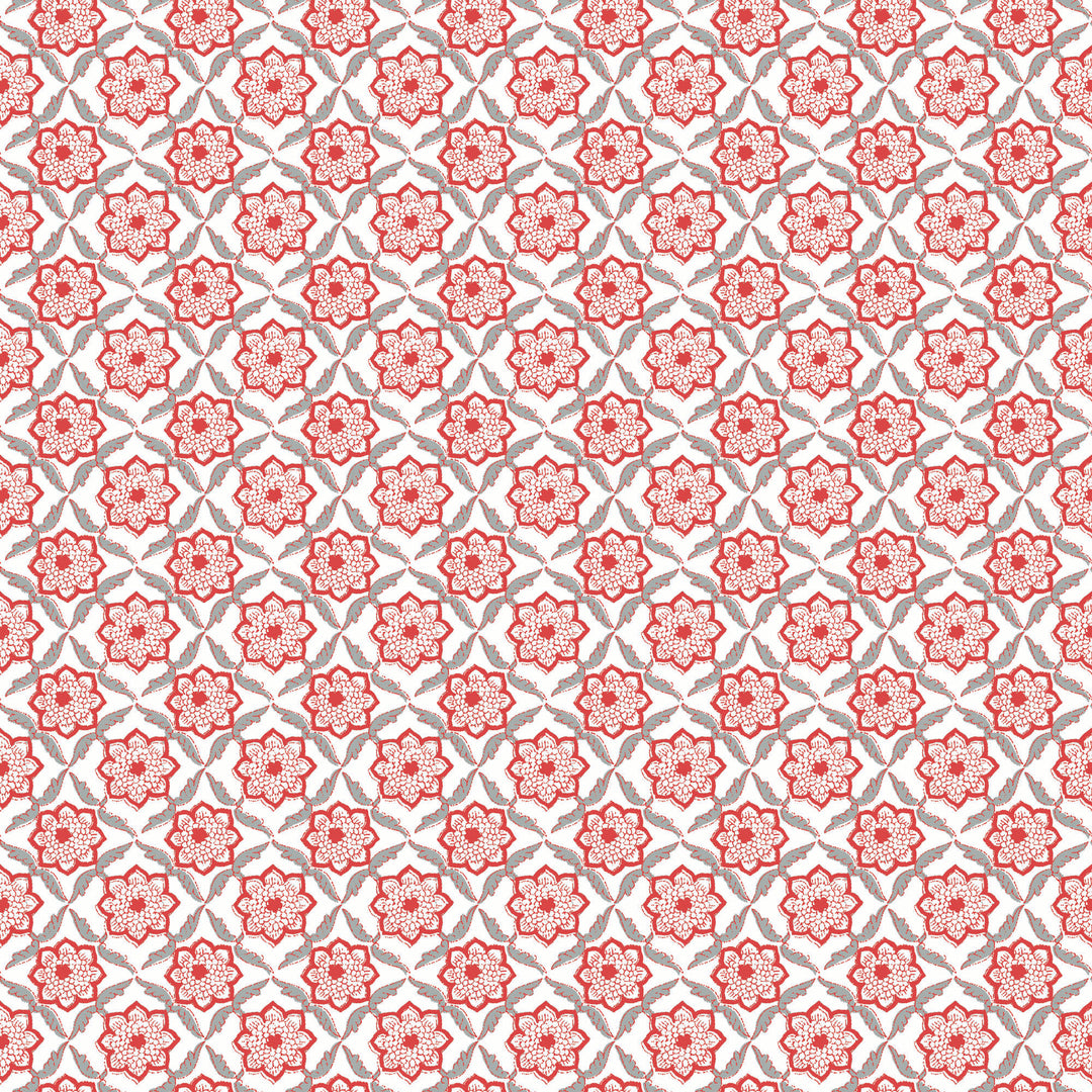 Seraphim - Red and Gray Wallpaper by August Table