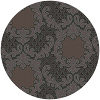Shadow Leaf Damask - Sunwashed Wallpaper