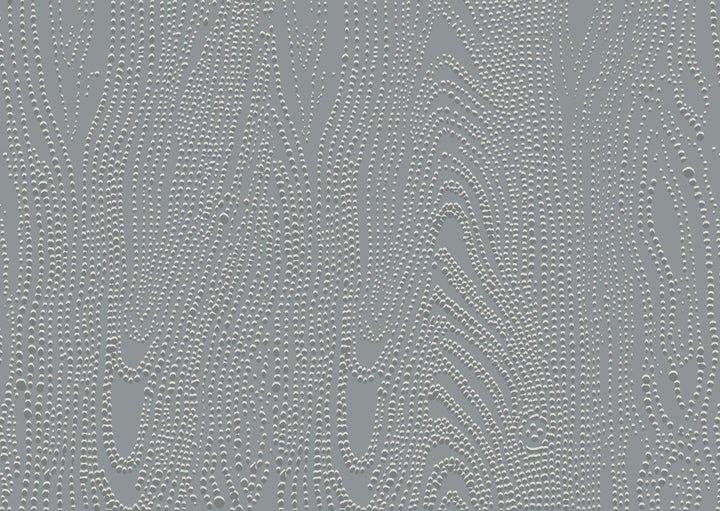 Shagreen Waves Wall Mural - Slate Gray