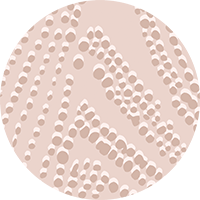 Shagreen Waves Wall Mural - Soft Blush