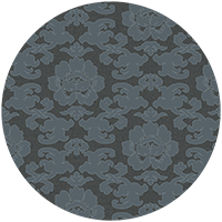 Silken Poppy - Blue Jade Wallpaper