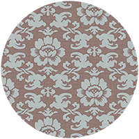 Silken Poppy - Blue Jade Wallpaper