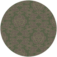 Silken Poppy - Blue Jade Wallpaper