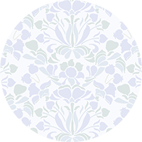 Snapdragon - Navy Blue Floral Wallpaper