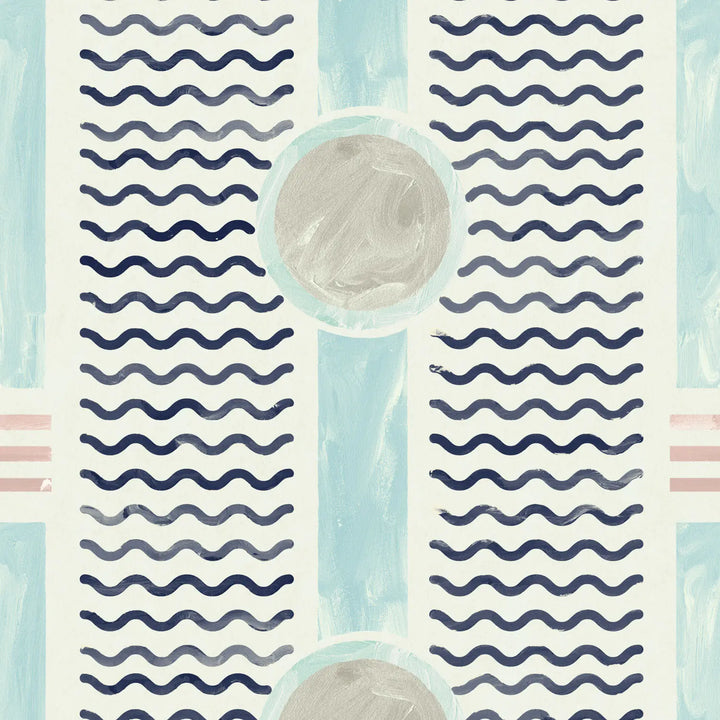 South Beach Facade - Beachside Blue Wallpaper