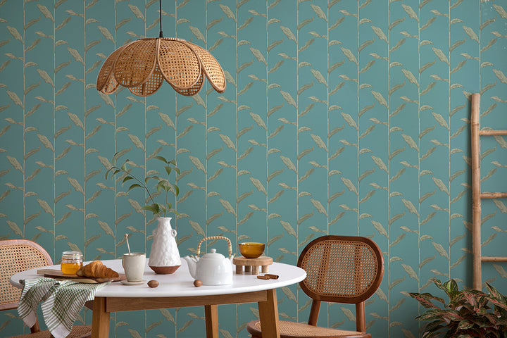 Stalks - Jewel Floral Wallpaper