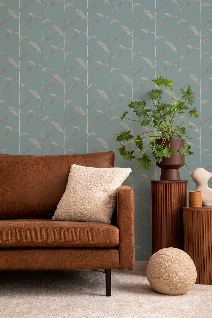 Stalks - Jewel Floral Wallpaper