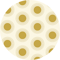 Sunburst - Linen Wallpaper