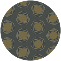 Sunburst - Linen Wallpaper