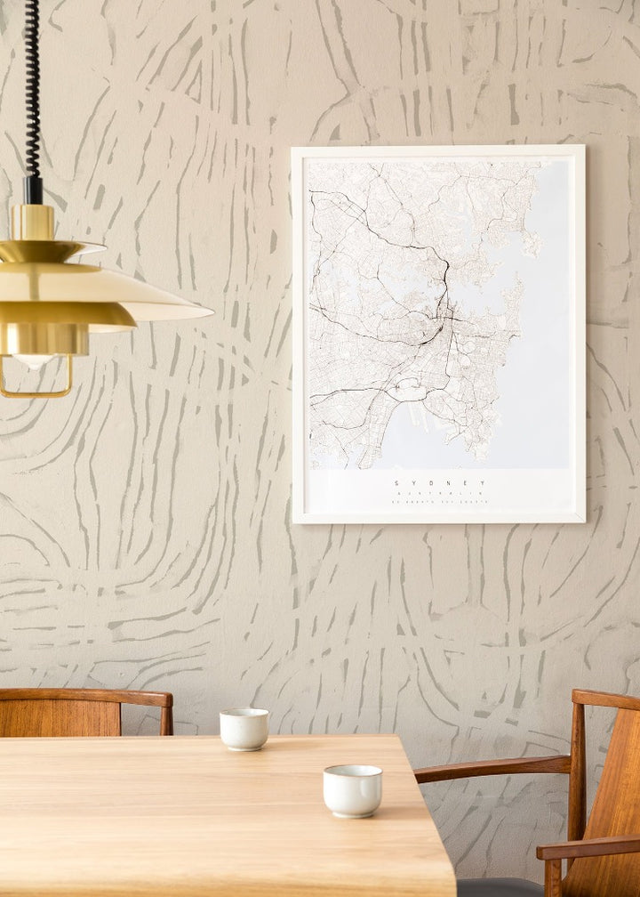 Tangle Wall Mural - Parchment