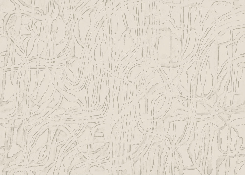 Tangle Wall Mural - Parchment