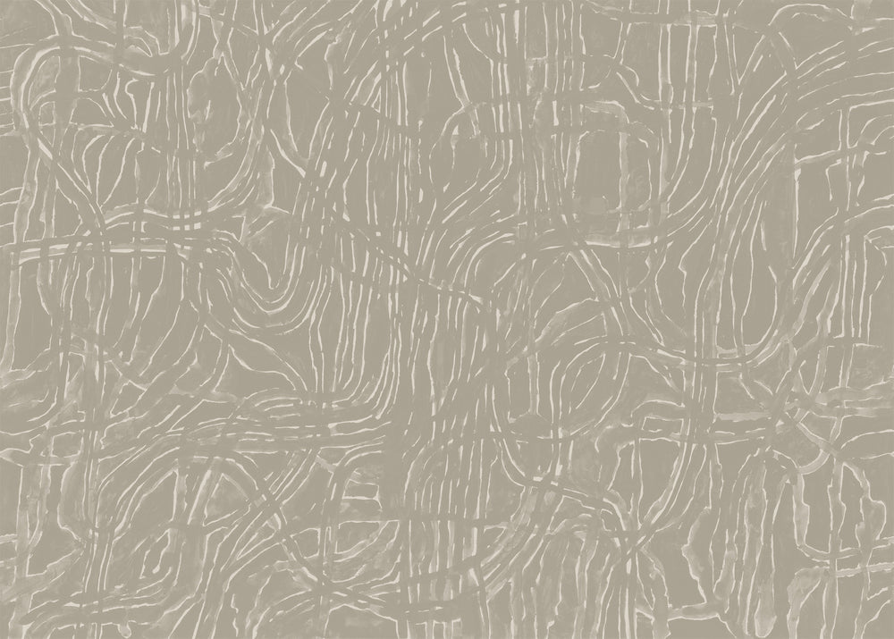 Tangle Wall Mural - Sand