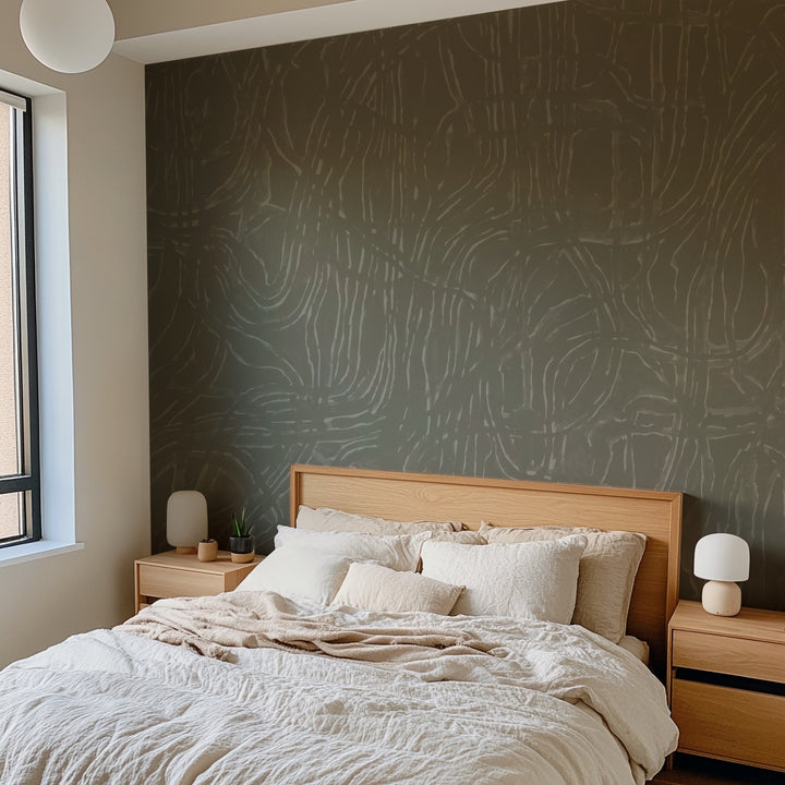 Tangle Wall Mural - Sand