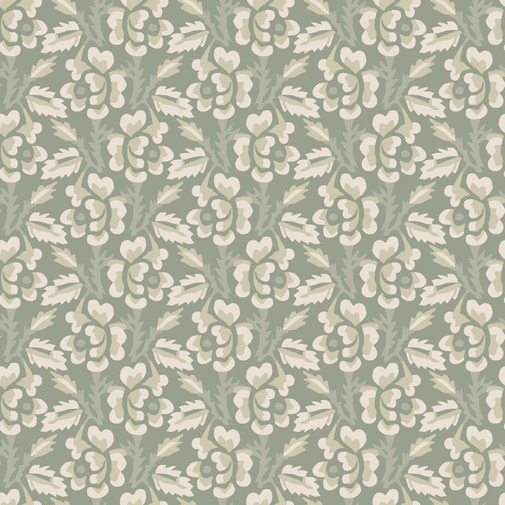 Thorn & Blossom - Agave Floral Wallpaper