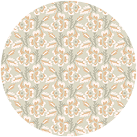 Thorn & Blossom - Brown Lavender Floral Wallpaper