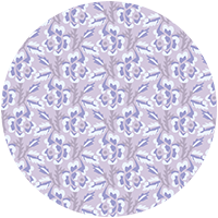 Thorn & Blossom - Violet Indigo Floral Wallpaper