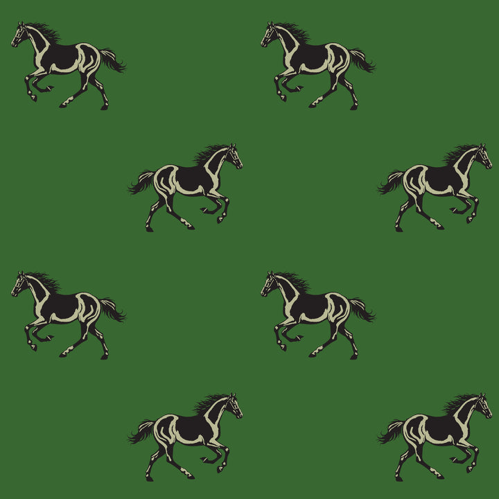 Thoroughbred - Emerald Green Wallpaper