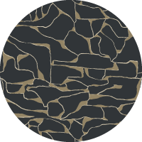 Quartz - Black White Wallpaper by Bohemian Bungalow