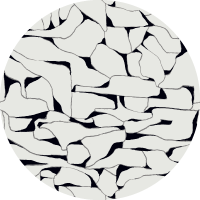 Quartz - Black White Wallpaper by Bohemian Bungalow