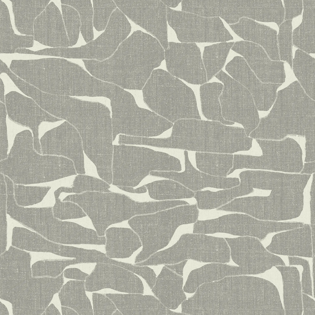 Quartz - Raw Linen Wallpaper by Bohemian Bungalow