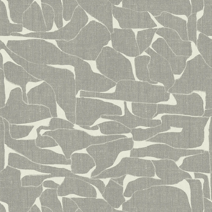 Quartz - Raw Linen Wallpaper by Bohemian Bungalow