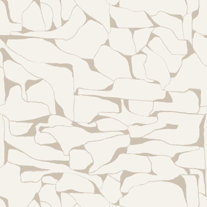 Quartz - Taupe Wallpaper by Bohemian Bungalow