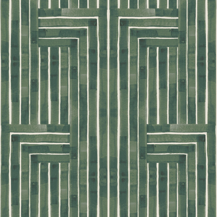 Chiseled -  Emerald Wallpaper