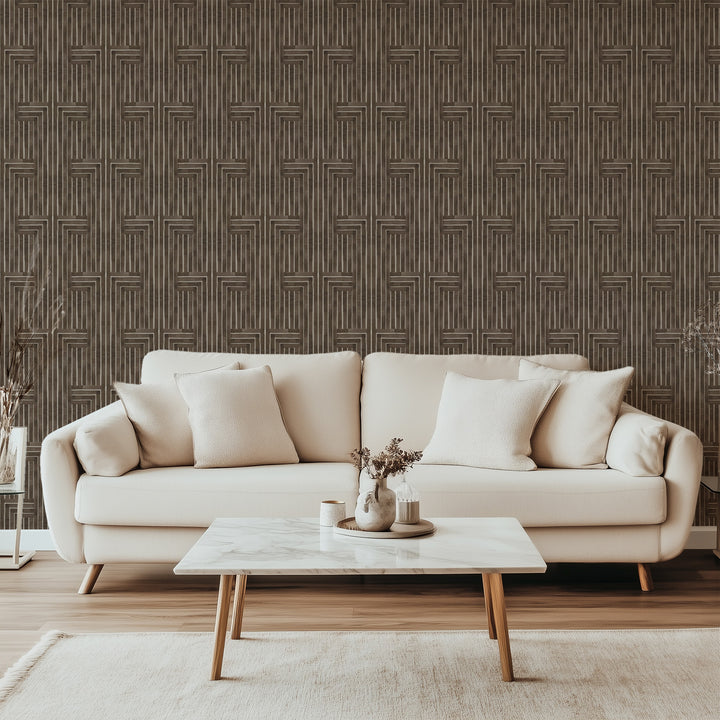 Chiseled -  Sepia Wallpaper