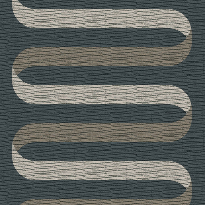 Folding Ribbon - Volcanic Wallpaper