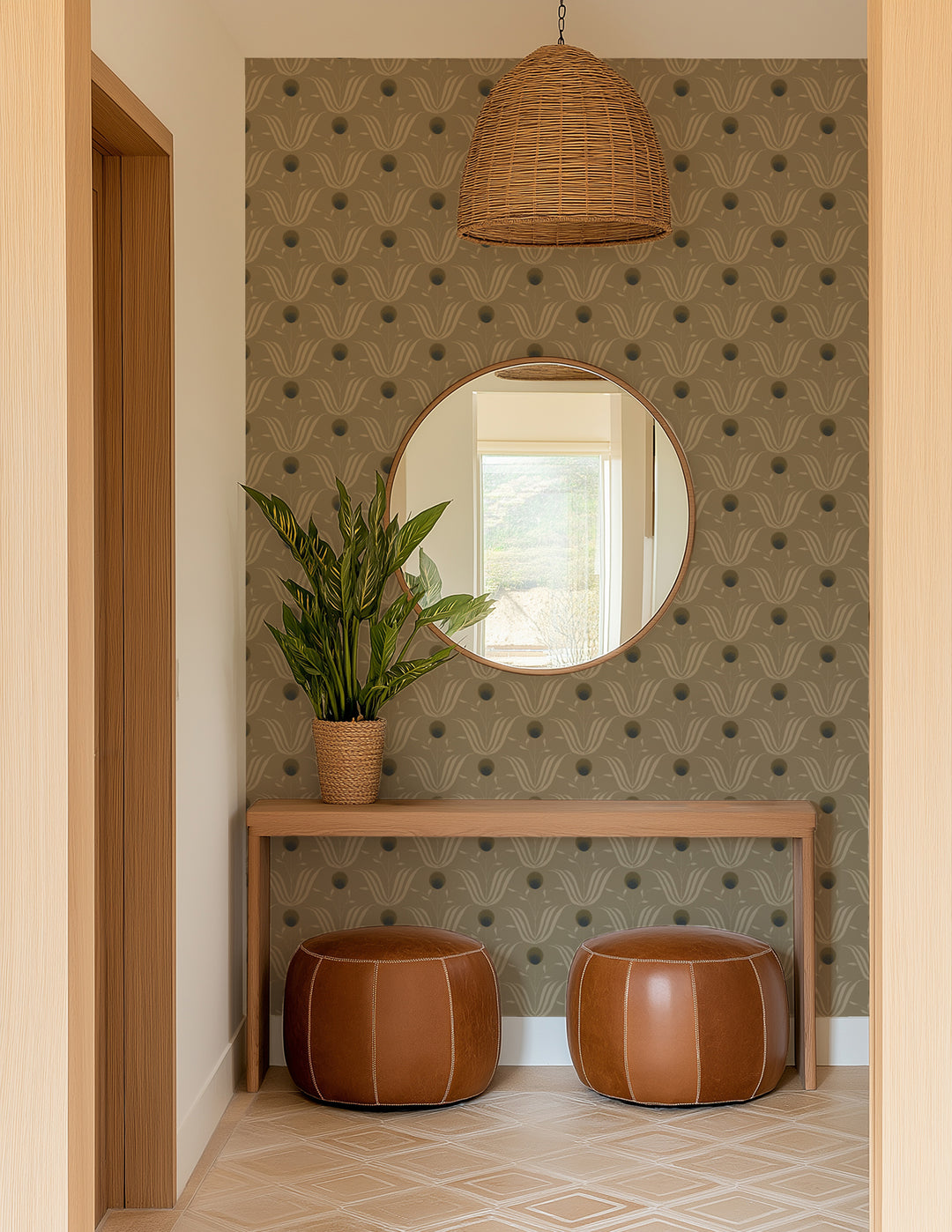 Spring Bloom - Sepia Tone Wallpaper