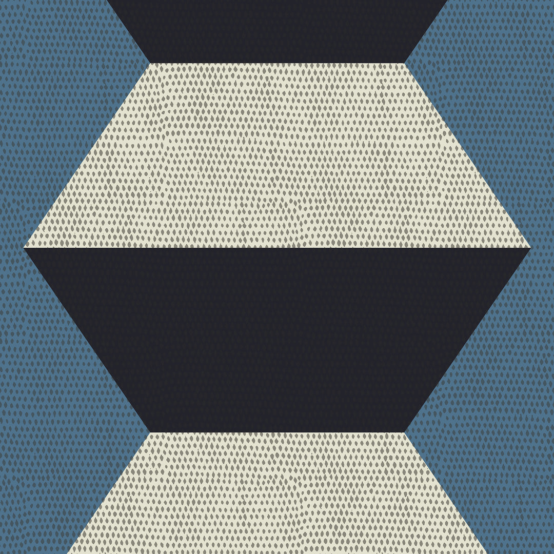 Infinity Blocks - Blue Horizon Wallpaper