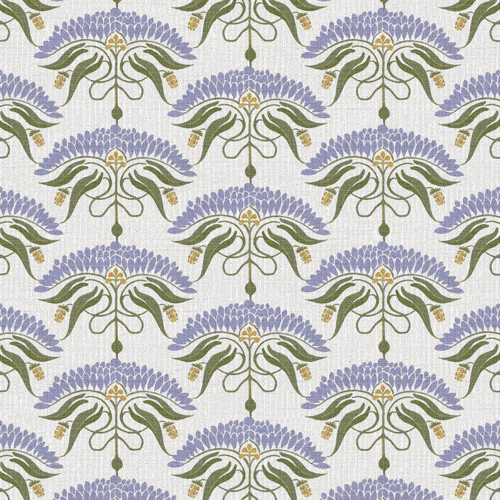 Fleur De Reve Lavender Grasscloth