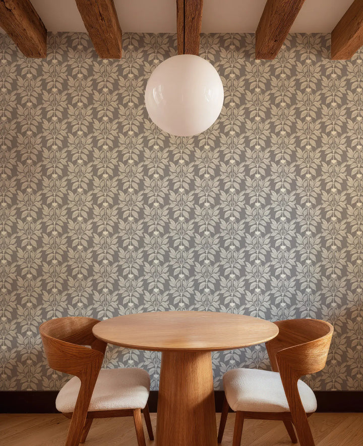 Wayward Petal - Parchment Floral Wallpaper